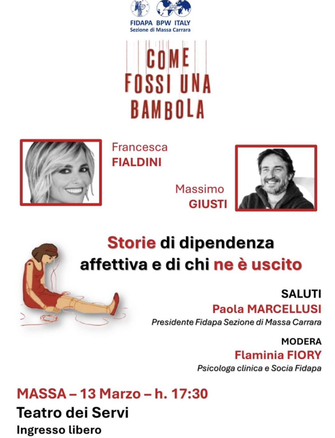 “COME FOSSI UNA BAMBOLA” - Francesca Fialdini